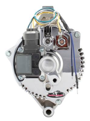 Tuff Stuff Performance - Alternator; 225 High AMP - 1G Case - V Pulley - Stealth Black; 7074RK - Image 2
