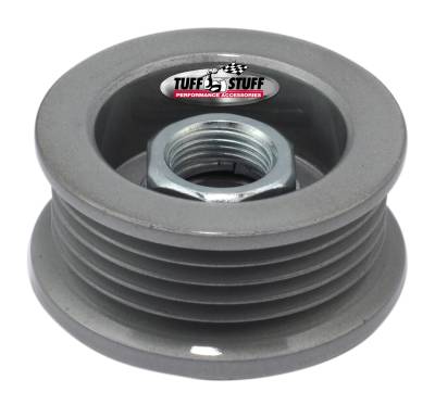 Alternator Pulley; 2.25 in. - 5 Groove Serpentine - Incl. Lock Washer/Nut - As Cast; 7610BC