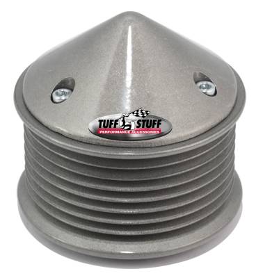 Alternator Pulley; 2.25 in. Pulley - 8 Groove Serpentine - Incl. Lock Washer/Nut - Factory Cast PLUS+; 7655D