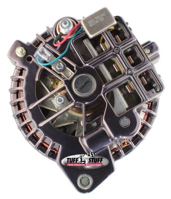 Tuff Stuff Performance - Alternator; 100 AMP - 1 Wire - Double Groove Pulley - Black Chrome; 8509RDDP7 - Image 3