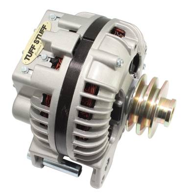 Alternator; 130 AMP - OEM Wire - Double Groove Pulley - Factory Cast PLUS+; 9509DP