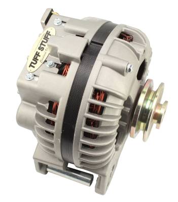 Alternator; 130 AMP - 1 Wire - Single Groove Pulley - Factory Cast PLUS+; 9509DSP