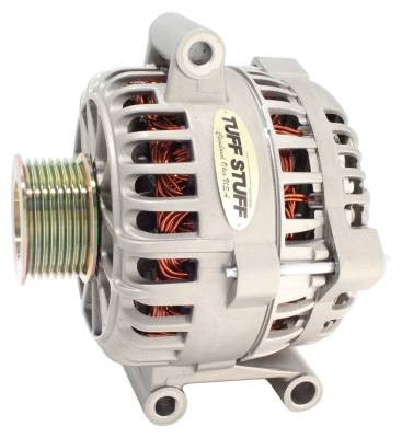 Alternator; 200 AMP - OEM Wire - 8 Groove Pulley - Top Mount - Internal Regulator - Factory Cast PLUS+; 7796F