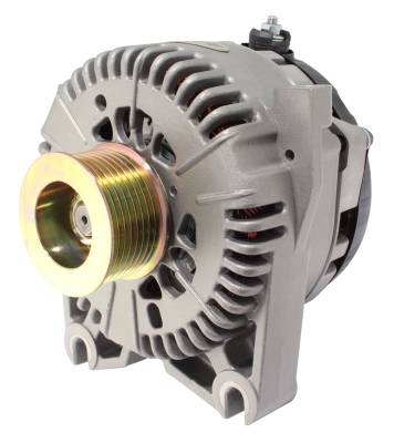 Alternator; 130 AMP - OEM Wire - 8 Groove Pulley - Factory Cast PLUS+; 8251
