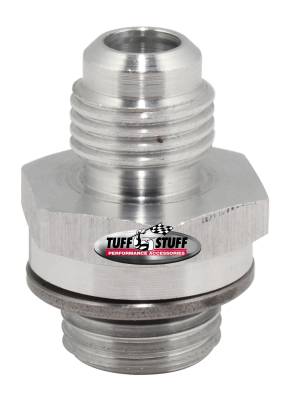 Power Steering Hose Fitting; AN-6 x M16-1.5 - Incl. Washer w/O-Ring - Fits Type II - Aluminum; 5550