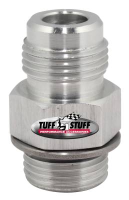 Power Steering Hose Fitting; AN-10 x 7/8 in.-14 - Incl. Washer w/O-Ring - Fits Type II - Aluminum; 5551