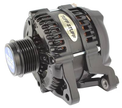 Alternator; 175 High AMP - 6 Groove Clutch Pulley - Stealth Black; 8439B