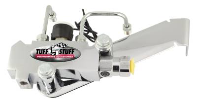Brake Proportioning Valve; 3/8 in. Ports - Disc/Disc - For Master Cylinder PN[2020/2021/2025/2026] - Chrome; 2304NA