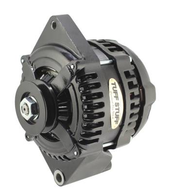 Alternator; 225 Amp - 1-Groove Pulley - 1-Wire - Stealth Black; 8441B1G1W