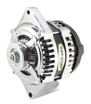 Alternator; 225 Amp - 1-Groove Pulley - 1-Wire - Chrome Plated; 8441C1G1W
