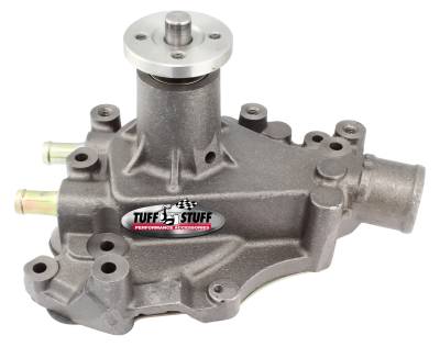 Water Pump; 5.687 in. Hub Height - 5/8 in. Pilot - w/Driver Side Inlet - Windsor Only - As Cast; 1468N