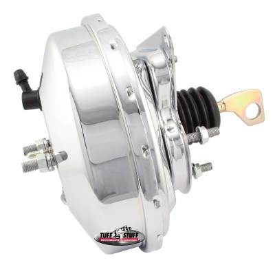 Power Brake Booster; 9 in. - Single Diaphragm - Incl. Booster Mtg. Bracket - Chrome; 2225NA