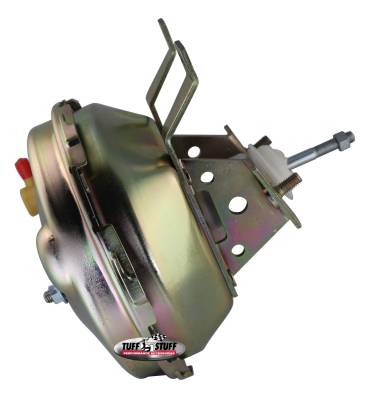 Power Brake Booster; 9 in. - Single Diaphragm - Incl. Booster Mtg. Bracket/3/8 in.-16 Mtg. Studs And Nuts - Gold Zinc; 2230NB