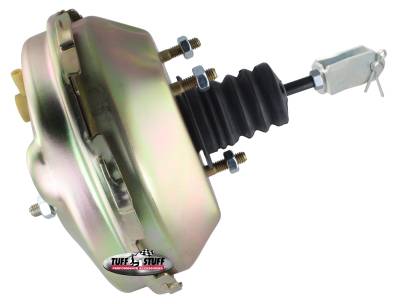 Power Brake Booster; 9 in. - Single Diaphragm - 3/8 in.-16 Mtg. Studs And Nuts - Gold Zinc; 2233NB