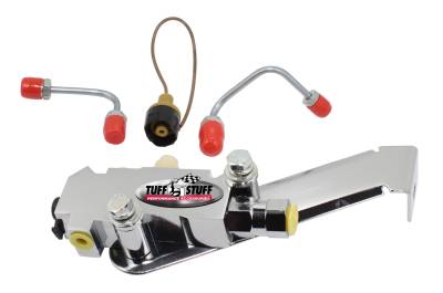Tuff Stuff Performance - Brake Proportioning Valve; 3/8 in. Ports - Disc/Drum - For Master Cylinder PN[2020/2021/2025/2026] - Chrome; 2301NA - Image 2