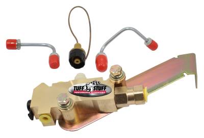 Tuff Stuff Performance - Brake Proportioning Valve; 3/8 in. Ports - Disc/Drum - For Master Cylinder PN[2020/2021/2025/2026] - Brass; 2301NB - Image 2