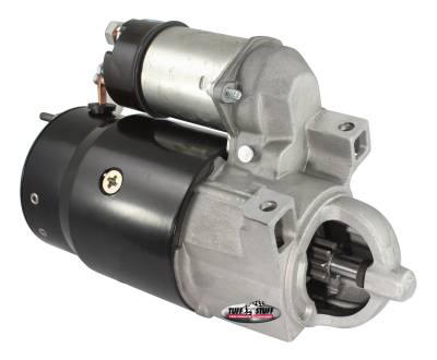 Starter; Full Size - Straight Mounting Block - 1 Long And 1 Short Bolt - 153 Tooth Flywheel - Black - Chevrolet And Oldsmobile; 3631B