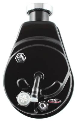 Power Steering Pump; Direct Fit - 3/4 in. Press Fit Shaft - M10x1.5 Mounting - Black; 6177B