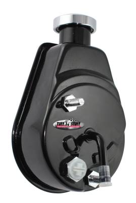 Power Steering Pump; Direct Fit - 3/4 in. Press Fit Shaft - 3/8 in.-16 Mounting - Black; 6178B