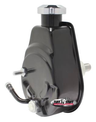 Power Steering Pump; Direct Fit - 3/4 in. Press Fit Shaft - M10x1.5 Mounting - Black; 6179B