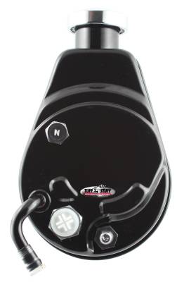Power Steering Pump; Direct Fit - 5/8 in. Keyed Shaft - 3/8 in.-16 Mounting - Black; 6183B