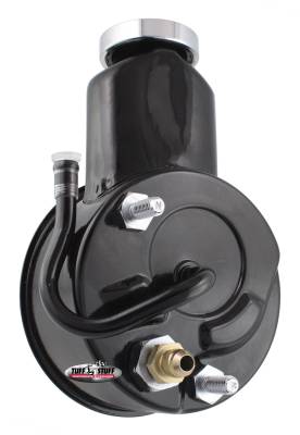 Power Steering Pump; Direct Fit - 5/8 in. Keyed Shaft - 3/8 in.-16 Mounting - Black; 6190B