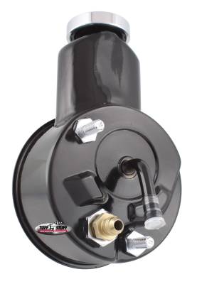 Power Steering Pump; Direct Fit - 5/8 in. Keyed Shaft - 3/8 in.-16 Mounting - Black; 6197B