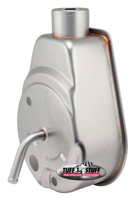 Power Steering Reservoir; Fits Tuff Stuff PN[6177/6178] Power Steering Pumps - w/Center Tube - Plain; 6502C
