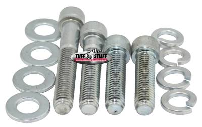 Water Pump Bolt; Zinc Socket - Incl. (2) 3/4 in.-16x1 3/4 in./(1) 3/4 in.-16x2 in./(1) 3/8 in.-16x2 1/2 in. Bolts/(4) Lock And (4) Flat Washers; 7677D
