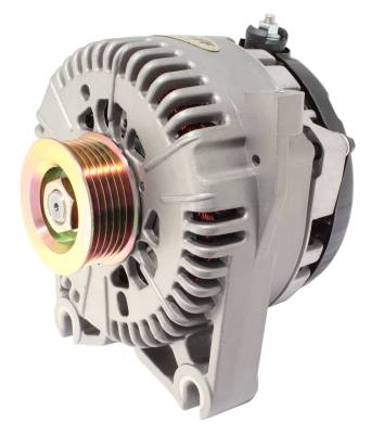 Alternator; 225 AMP Upgrade - DOHC Applications - OEM Wire - 6 Groove Pulley - Internal Regulator - Factory Cast PLUS+; 7781N