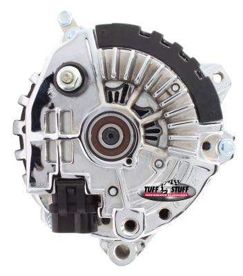Tuff Stuff Performance - Alternator; 105 AMPS - 1 Wire Or OEM - V Grove Pulley - Chrome; 7861D - Image 2