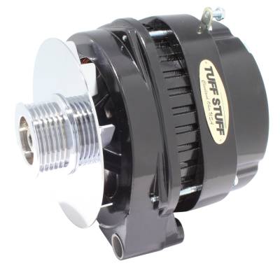 Alternator; 170 AMP - OEM Wire - 6 Groove Pulley - Withstands Extreme Conditions - Black; 8219NB