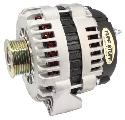 Alternator; 180 AMP Upgrade - OEM Wire - 6 Groove Pulley - 4 Pin Voltage Regulator - Factory Cast PLUS+; 8237