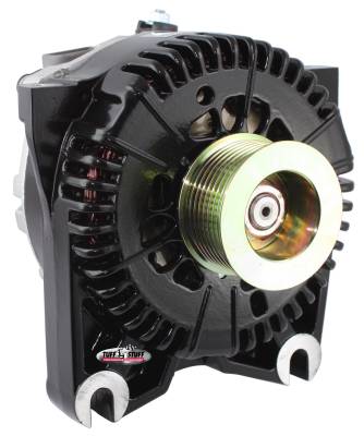 Alternator; 130 AMP - OEM Wire - 8 Groove Pulley - Black; 8251B