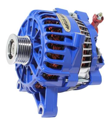 Alternator; 135 AMP - OEM Wire - 6 Groove Pulley - Blue; 8252ABLUE