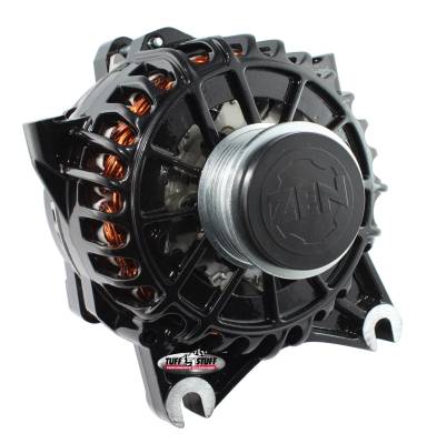 Alternator; 135 AMP - OEM Wire - 6 Groove Clutch Pulley - Black; 8438B