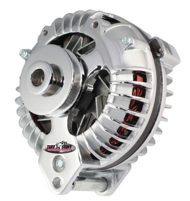 Tuff Stuff Performance - Alternator; 60 AMP - OEM Wire - Single Groove Pulley - Aluminum - Polished; 8509RAPSP - Image 2