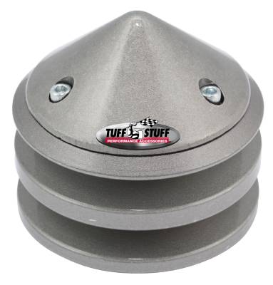 Alternator Pulley; 2.628 in. Pulley - Double V Groove - Incl. Lock Washer/Nut - Factory Cast PLUS+; 7651D