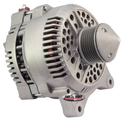 Alternator; 225 AMP Upgrade - OEM Wire - 7 Groove Bullet Pulley - Internal Regulator - Factory Cast PLUS+; 7764EBULL