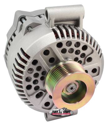 Alternator; 225 AMP Upgrade - OEM Wire - 8 Groove Pulley - Internal Regulator - Factory Cast PLUS+; 7768F