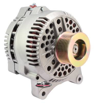 Alternator; 225 AMP Upgrade - OEM Wire - 8 Groove Pulley - Internal Regulator - Factory Cast PLUS+; 7791F