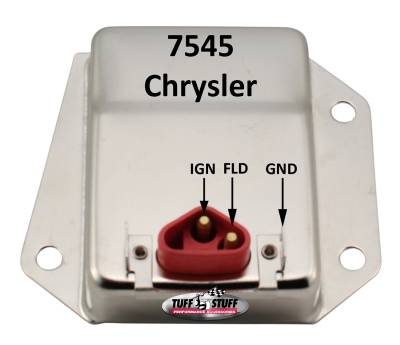 Tuff Stuff Performance - Voltage Regulator; For Alternator PN[8509] - Chrysler; 7545 - Image 2